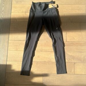 Asics Charcoal Leggings for Women